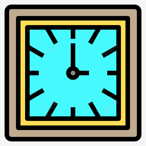 时钟电子装置19线性彩色图标svg_新图网 https://ixintu.com 时钟 电子装置19 线性彩色