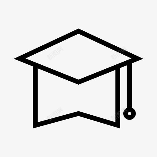 证书学位研究生图标svg_新图网 https://ixintu.com 学位 学历 帽子 研究生 证书