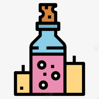 油替代药物31线性颜色图标图标