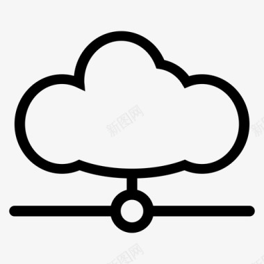 连接数据已连接连接数据云图标图标