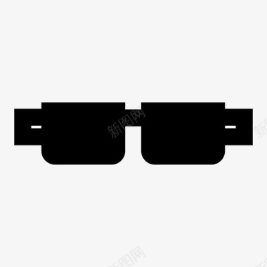 眼镜视力光学图标图标