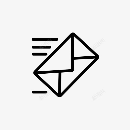 邮箱-emailsvg_新图网 https://ixintu.com 邮箱-email 线性 扁平 圆润 商务