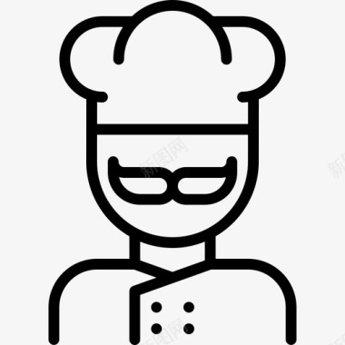 厨师96号餐厅直系图标图标