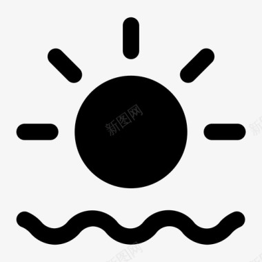 太阳白天界面图标图标
