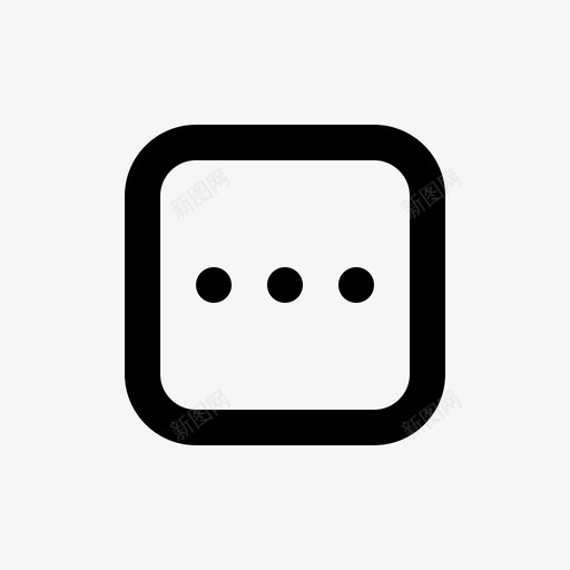 设置按钮更多图标svg_新图网 https://ixintu.com 多媒体 多媒体线路 按钮 更多 用户界面 设置 选项