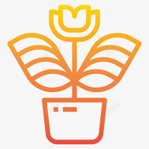 花卉家用设备10坡度图标svg_新图网 https://ixintu.com 坡度 家用 花卉 设备