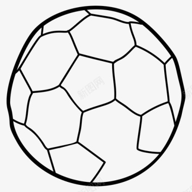 足球游戏运动球图标图标
