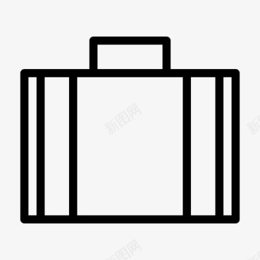 行李箱包公文包图标图标