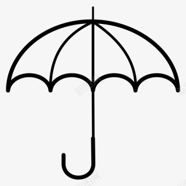 雨伞投资共同基金图标图标