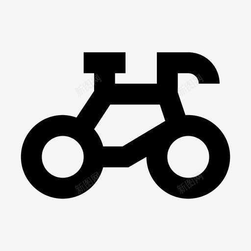 体育自行车速度图标svg_新图网 https://ixintu.com 交通 体育 体育大纲24像素 自行车 速度