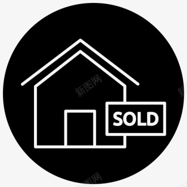 出售房屋房产图标图标