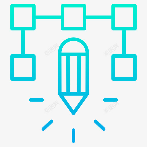 创意14渐变图标svg_新图网 https://ixintu.com 创意 渐变 设计