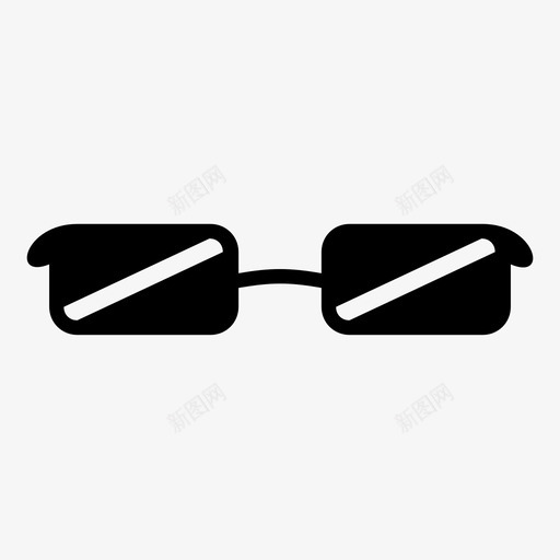眼镜时尚眼镜光学眼镜图标svg_新图网 https://ixintu.com 光学眼镜 时尚眼镜 眼镜