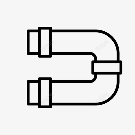 管道构造风管图标svg_新图网 https://ixintu.com 假日 图标 构造 样式 管道 自然 轮廓 风管