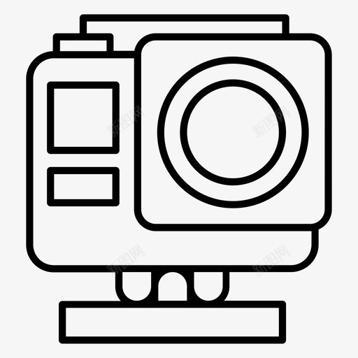 动作摄像机计算机工程图标svg_新图网 https://ixintu.com 动作 工程 技术 摄像机 概要 网络 计算机
