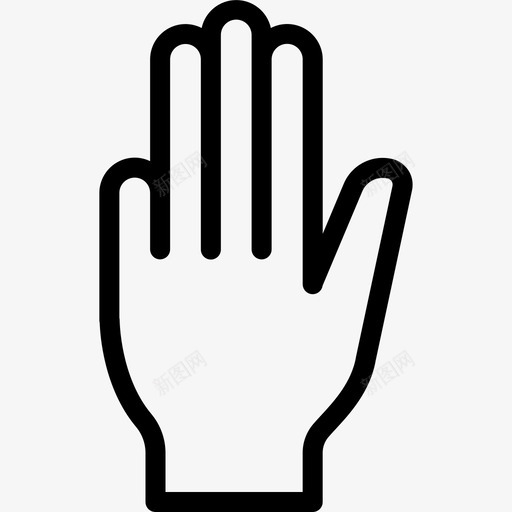 九数数手指图标svg_新图网 https://ixintu.com 1行 手势 手指 指数 数数 触摸 轻拍