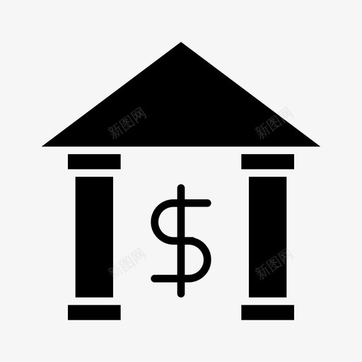 公司公寓办公室图标svg_新图网 https://ixintu.com 公司 公寓 办公室 商店 字形 房地产 网页设计 风格