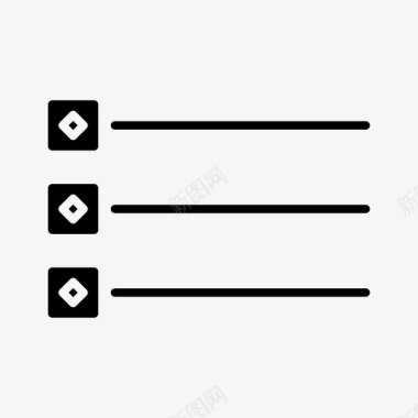 列表项目符号列表布局图标图标