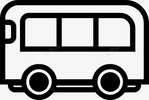 公共汽车教育学校图标svg_新图网 https://ixintu.com 交通 公共汽车 学校 教学 教育 生活方式的象征