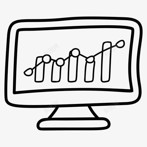 趋势分析业务图表计算机图标svg_新图网 https://ixintu.com 业务 分析 势图 向量 图标 图表 增长 统计 网页设计 计算机 趋势
