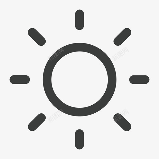 ic_weather_0_sunnysvg_新图网 https://ixintu.com ic_weather_0_sunny