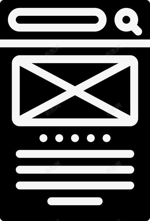 幻灯片页面体验移动图标svg_新图网 https://ixintu.com 体验 幻灯片 用户 移动 页面