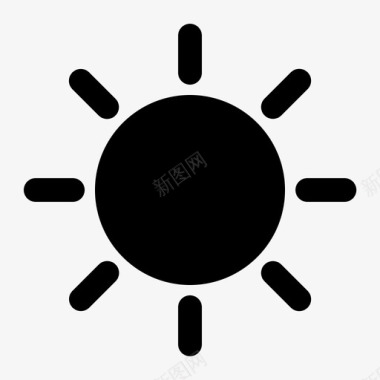 太阳白天界面图标图标