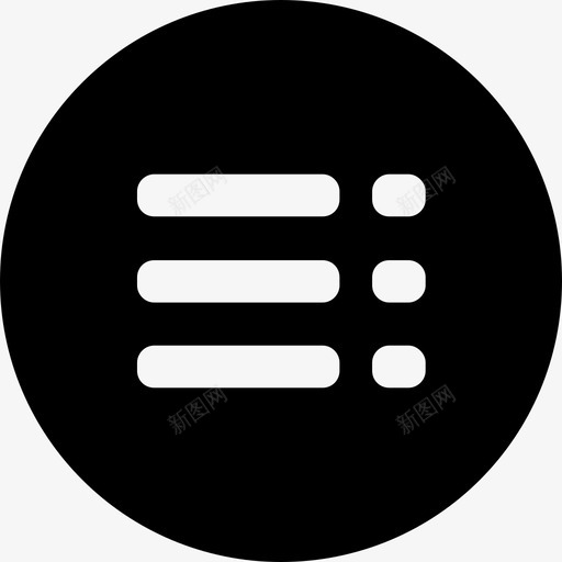 列表业务文件图标svg_新图网 https://ixintu.com 业务 列表 办公室 文件 界面图标 规划