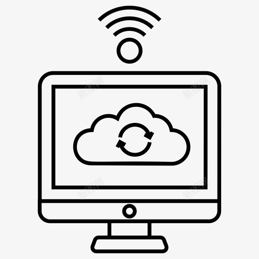 数据同步云计算云数据图标svg_新图网 https://ixintu.com 云计算 同步 向量 图标 托管 技术 数据 服务 集合