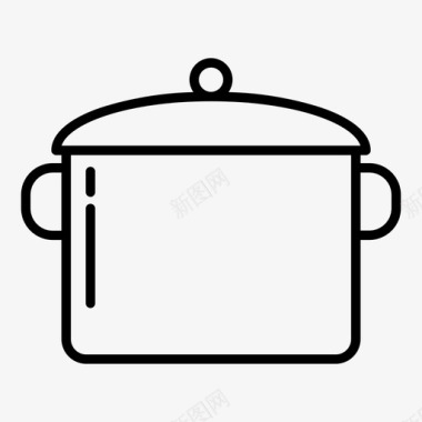 砂锅电器厨房图标图标