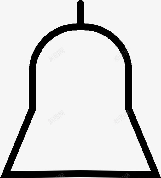 警报铃钟图标svg_新图网 https://ixintu.com 警报 通知