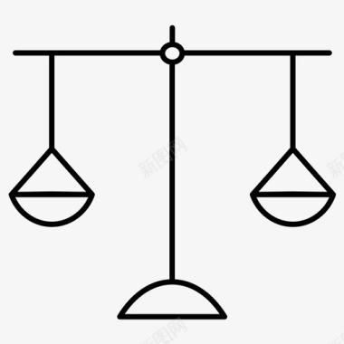 天秤座法院司法图标图标