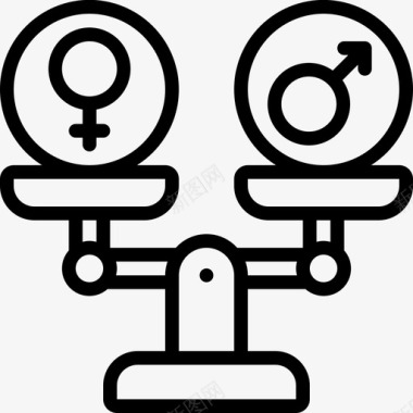 性别平等女权主义26直系图标图标