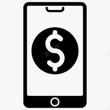 手机银行货币支付图标图标
