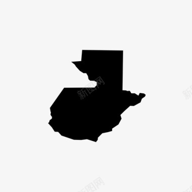 危地马拉gt国家图标图标