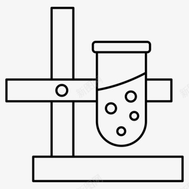 试管实验室医学图标图标