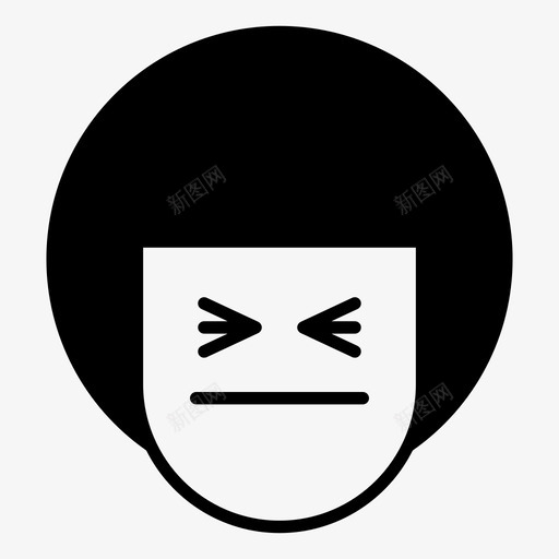 男孩表情符号脸图标svg_新图网 https://ixintu.com 孩子 男孩 符号 表情