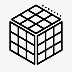 rubiksrubiks立方体大脑游戏图标高清图片