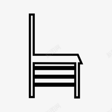 椅子坐垫餐厅图标图标