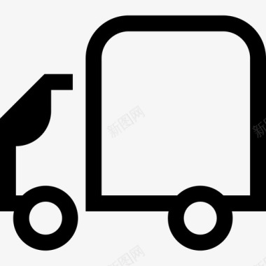 小型公共汽车小型货车运输图标图标