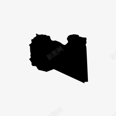 利比亚国家图标图标