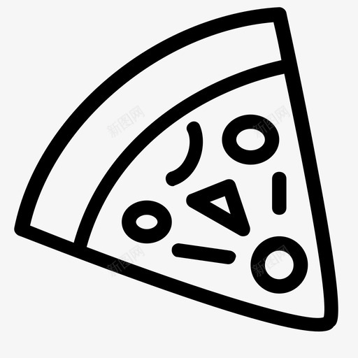 一块披萨快餐杂货店图标svg_新图网 https://ixintu.com 一块 快餐 意大利 披萨 杂货店 派对 食品