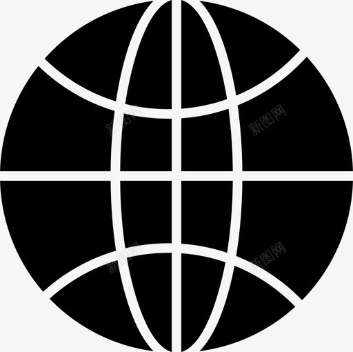 互联网连接器地球模型图标svg_新图网 https://ixintu.com 互联网 地球 地球仪 宇宙 模型 连接器
