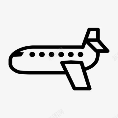 飞机乘客人图标图标