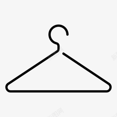 衣架服装电子商务图标图标