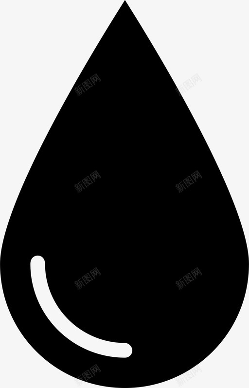滴血滴水图标svg_新图网 https://ixintu.com 滴水 滴血