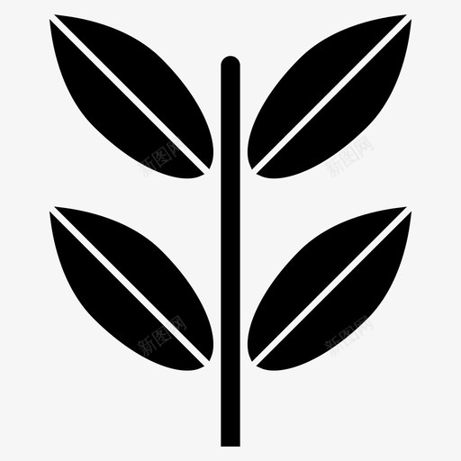 植物叶绿素绿化图标svg_新图网 https://ixintu.com 假日 叶绿素 植物 绿化 自然
