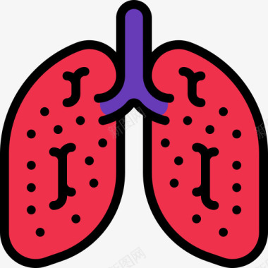肺癌戒烟11例线状肤色图标图标