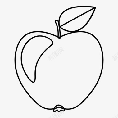 苹果自助餐晚餐图标图标