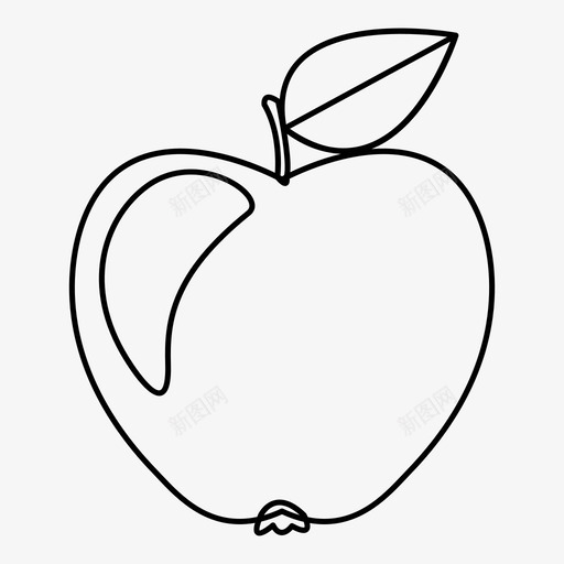 苹果自助餐晚餐图标svg_新图网 https://ixintu.com 假日 晚餐 水果 自助餐 苹果 食物